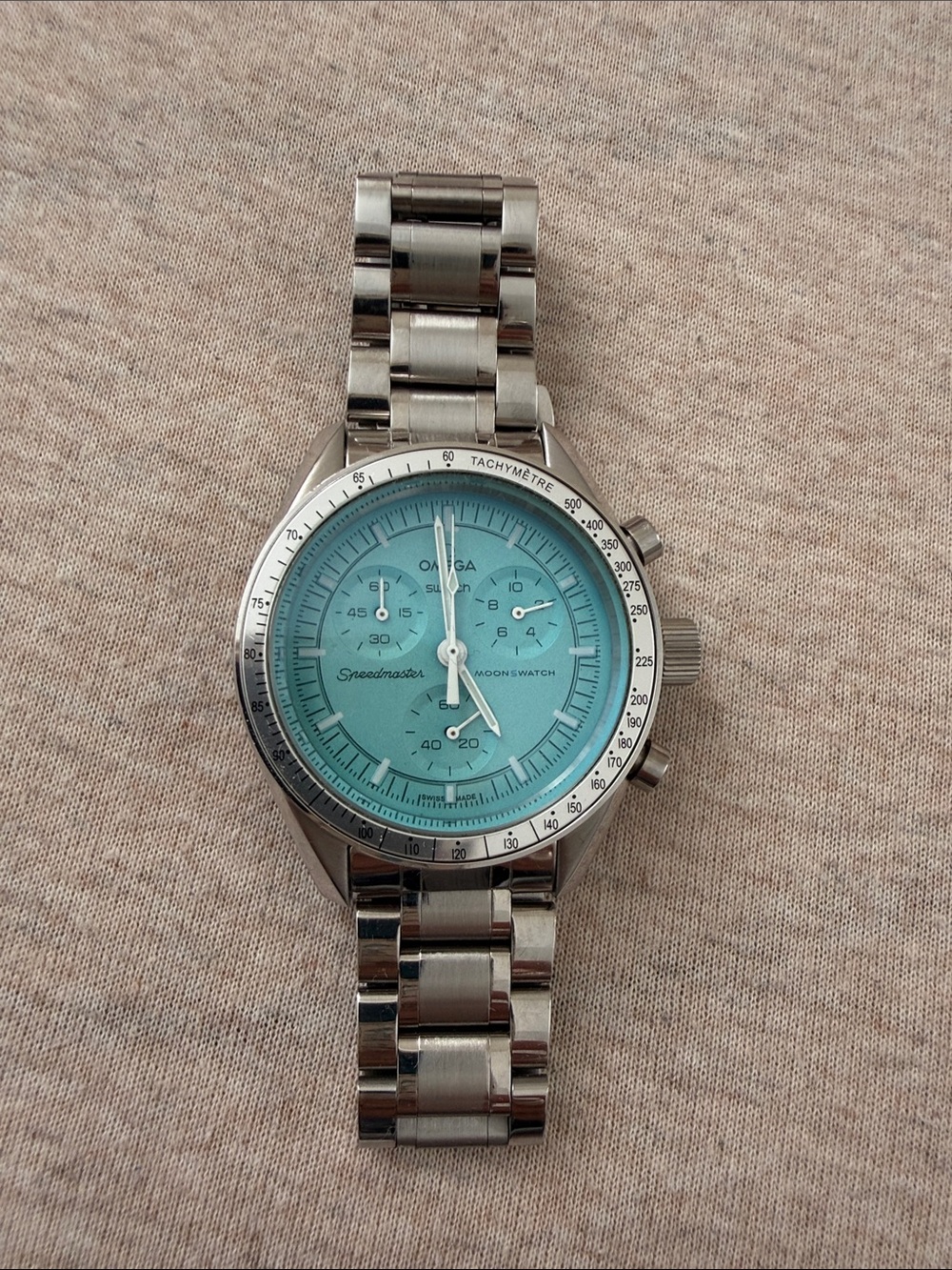 Omega / Swatch Stainless Steel MOD Mission to Uranus